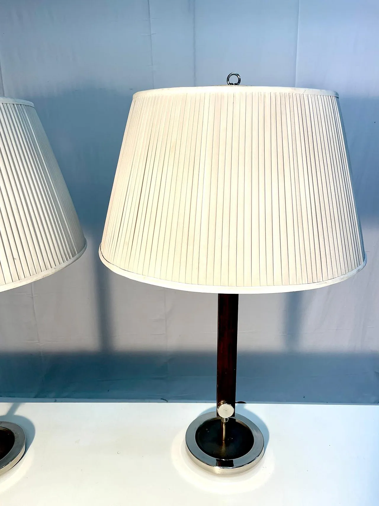 Pair of lamps by ILUM production, 1960s 3