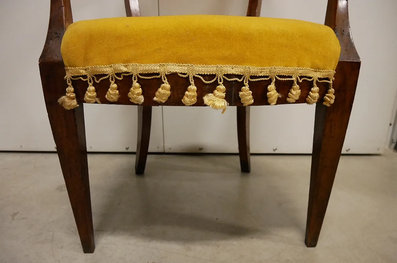 Poltrona con braccioli,  inizio '800 4