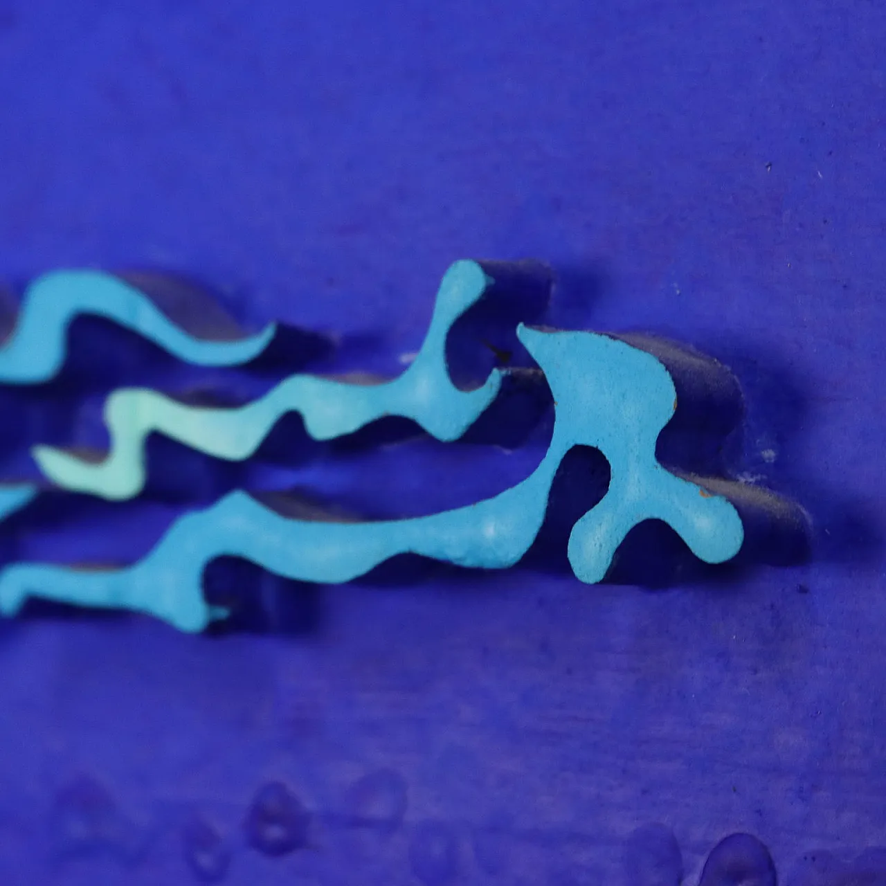 Dipinto di Giorgio Villa, tecnica mista su tavola, anni '90 6