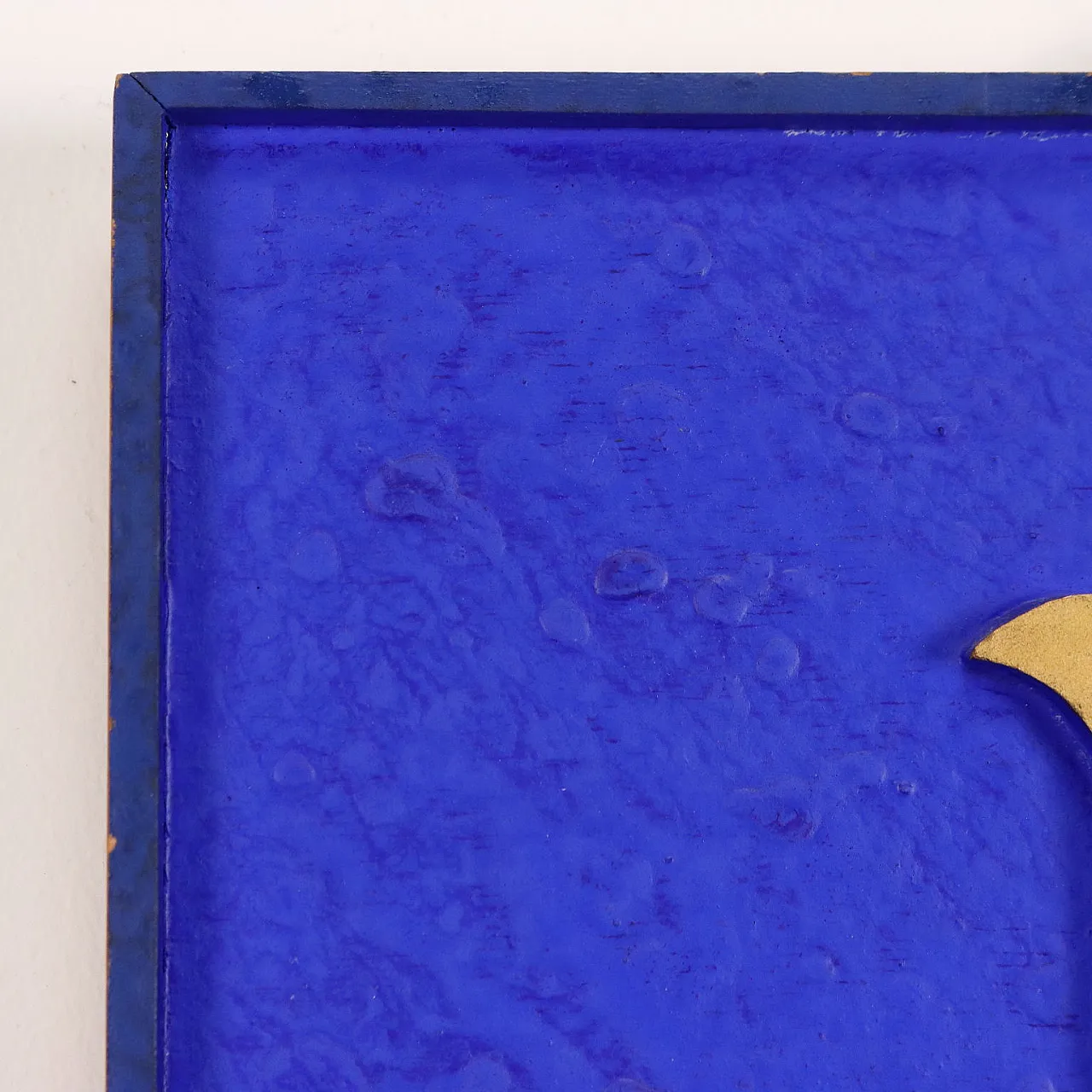 Dipinto di Giorgio Villa, tecnica mista su tavola, anni '90 8