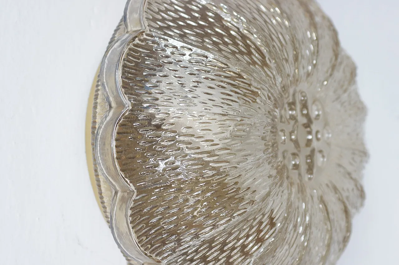 Applique Mid-Century a fiori, anni '60 4