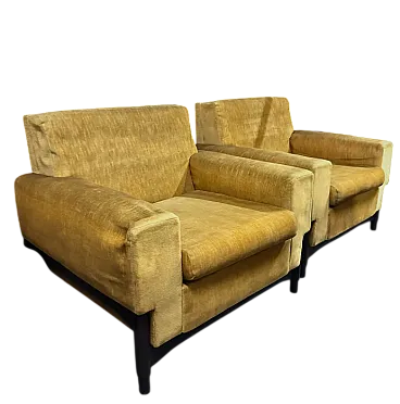 Coppia di poltrone di Ennio Saliola per Fami, metà '900