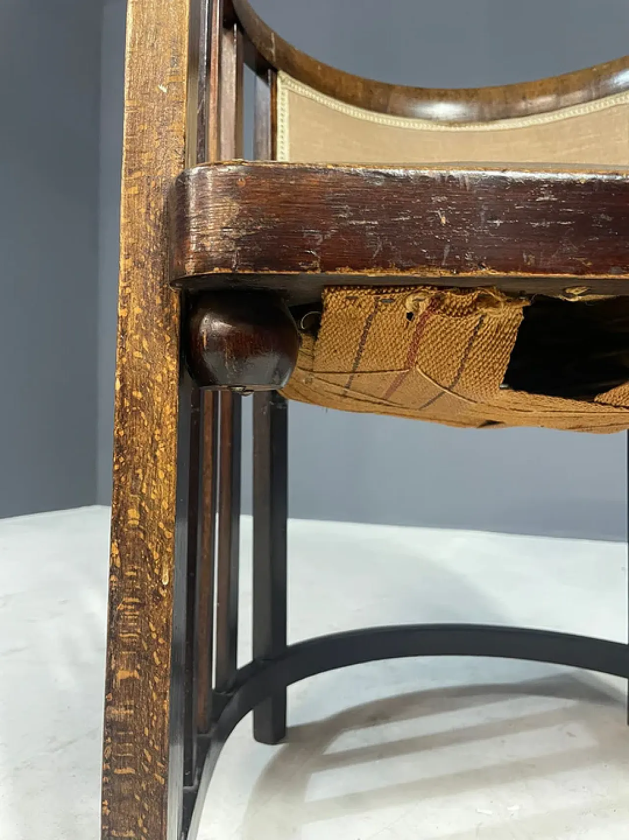 Josef Hoffmann, Art Nouveau Armchair, Jacob & Josef Kohn, 1905 7