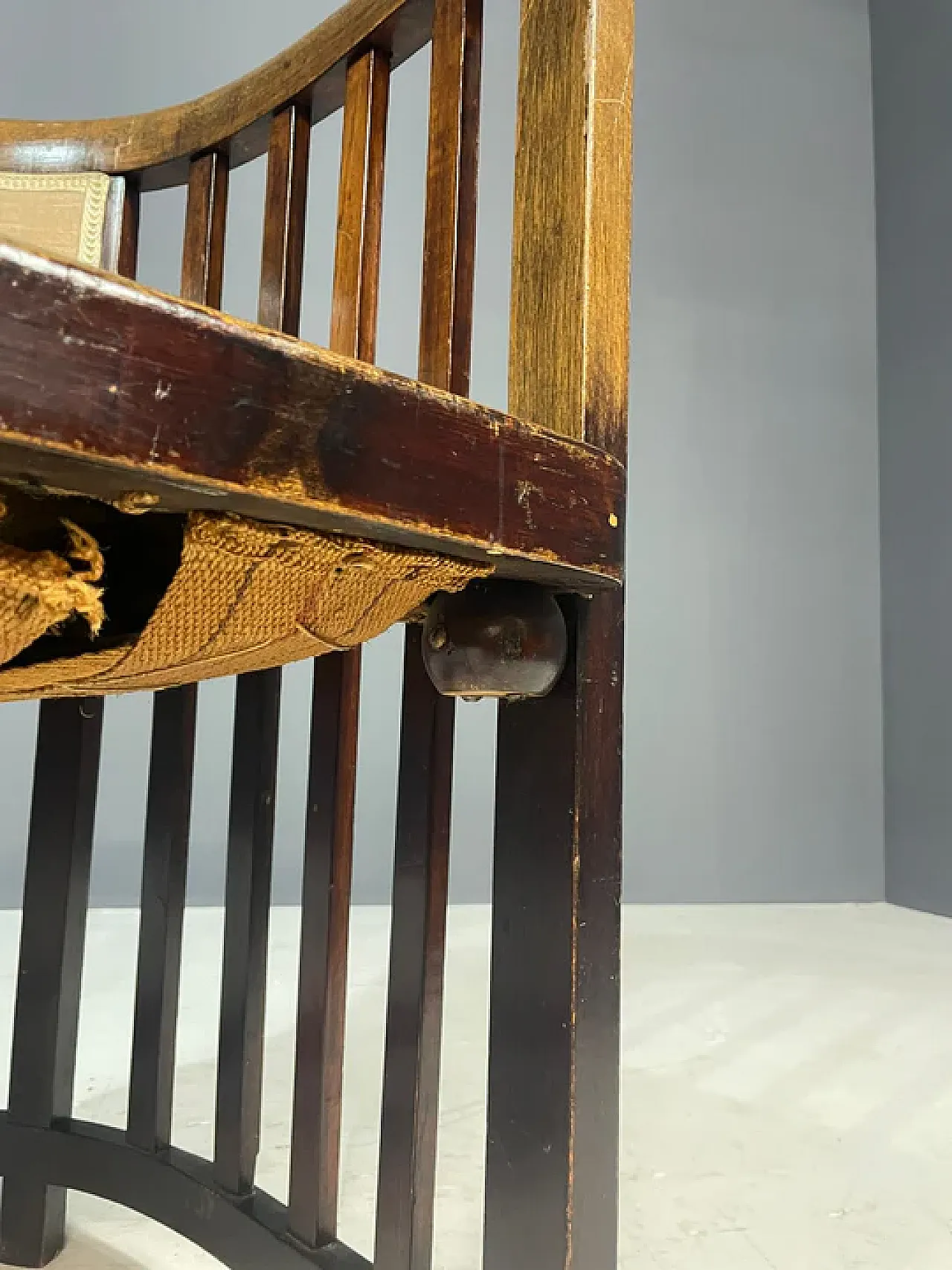 Josef Hoffmann, Art Nouveau Armchair, Jacob & Josef Kohn, 1905 11