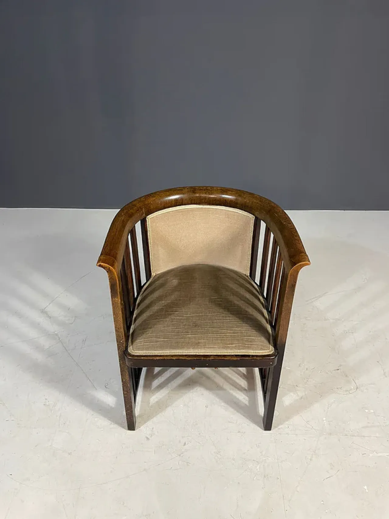 Josef Hoffmann, Art Nouveau Armchair, Jacob & Josef Kohn, 1905 12