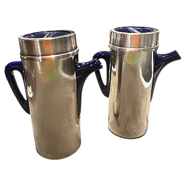 Coppia di caffettiere di Lino Sabattini, anni '80