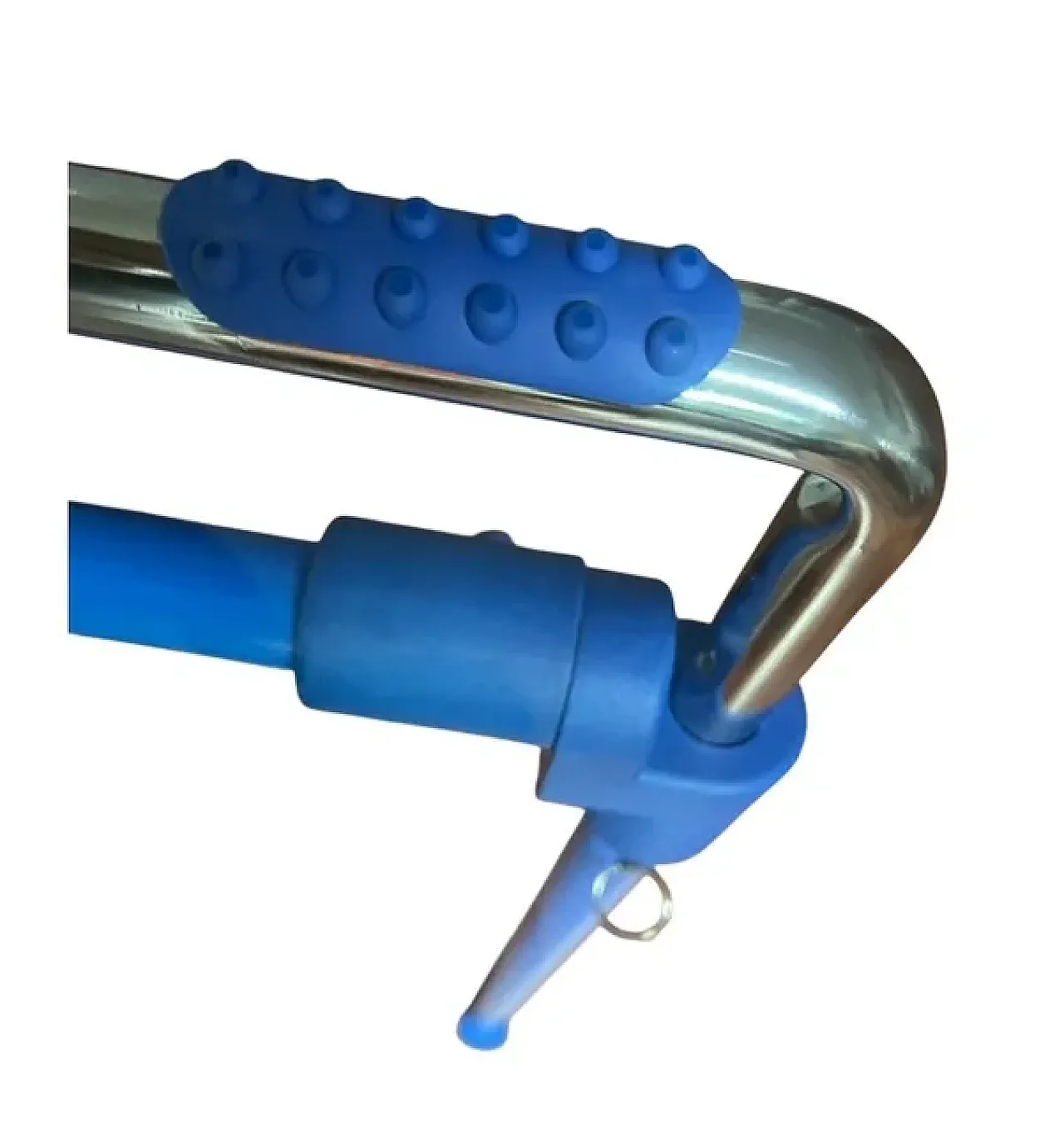 Ypsilon table with rectangular glass top and trestle base, 1980s 3