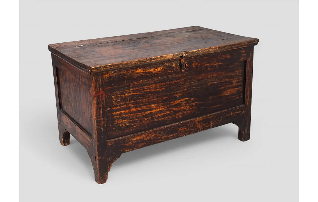 Cassapanca in legno, '900 2