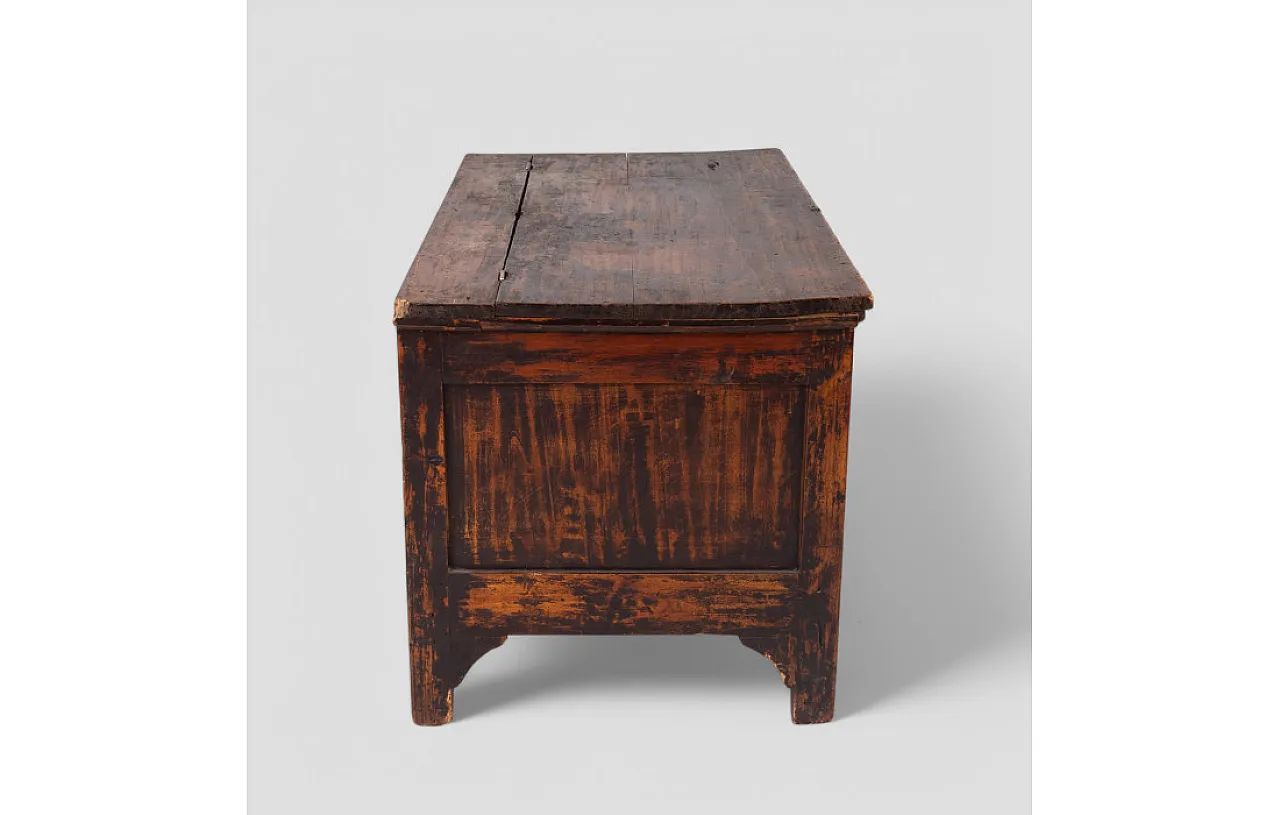 Cassapanca in legno, '900 3