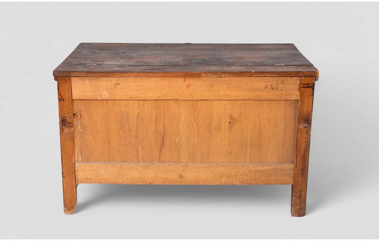 Cassapanca in legno, '900 4