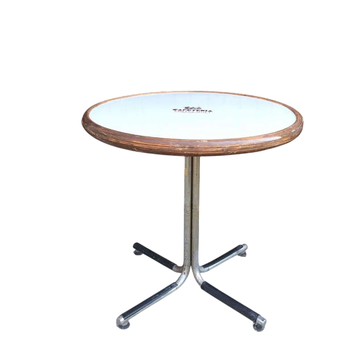 Tavolino Roversi in legno e ferro, anni '90 9