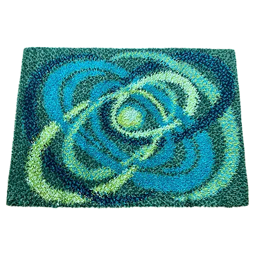 European rug in wool, 1970s