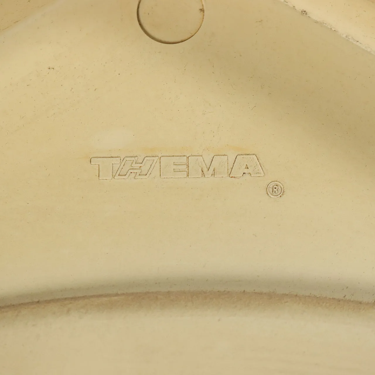 Specchio con cornice in vetro e plastica, anni '70 9