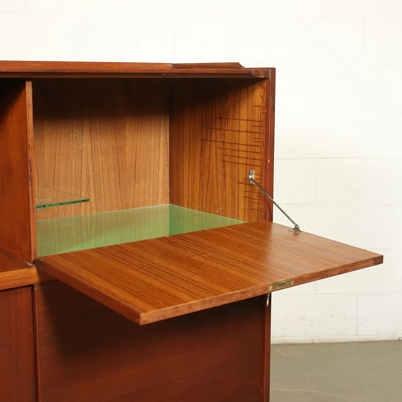 Highboard in teak, 60s 5