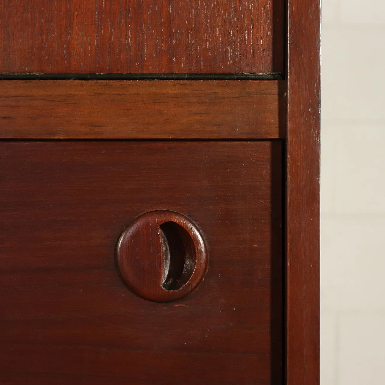 Highboard in teak, 60s 9