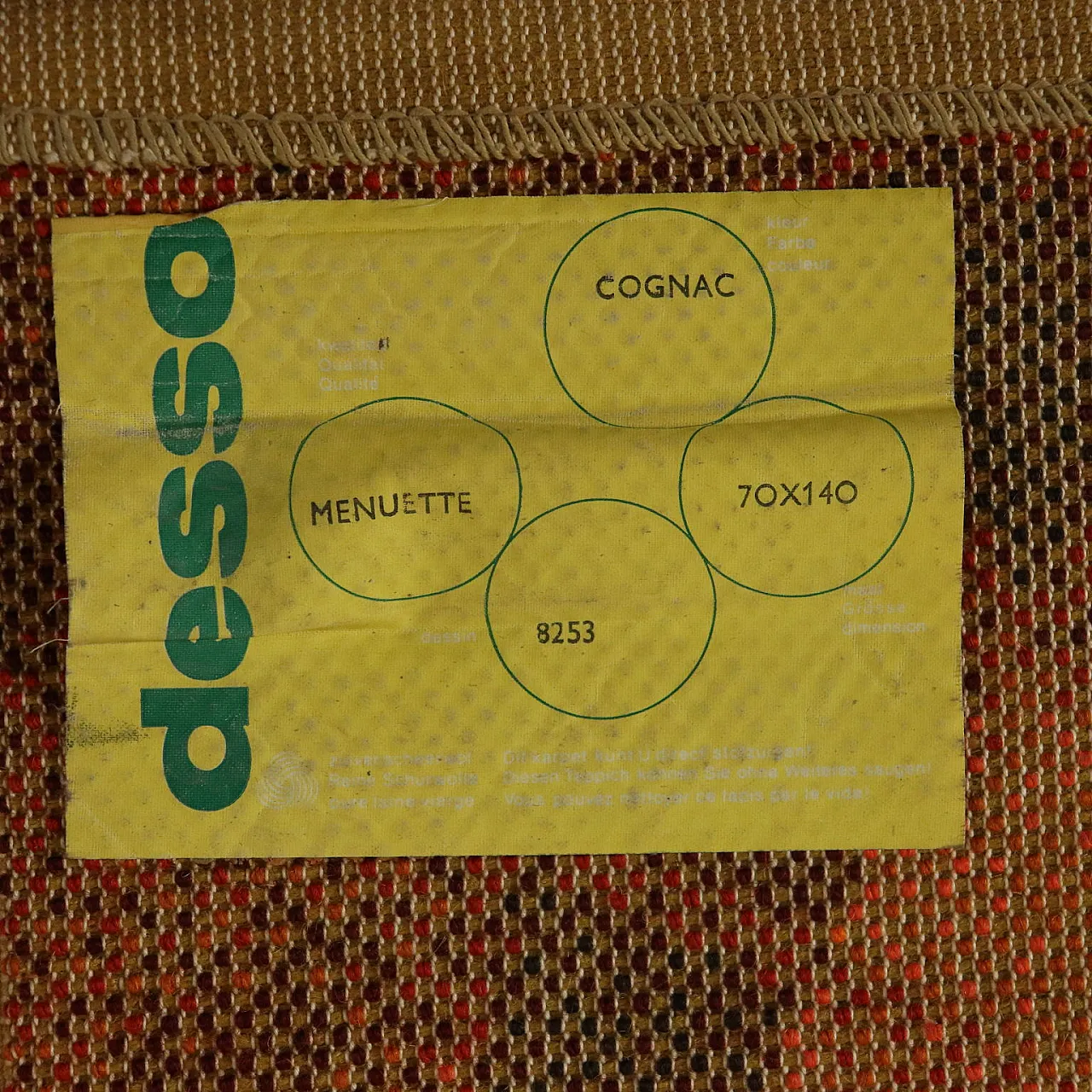 Tappeto in misto lana a pelo lungo 8