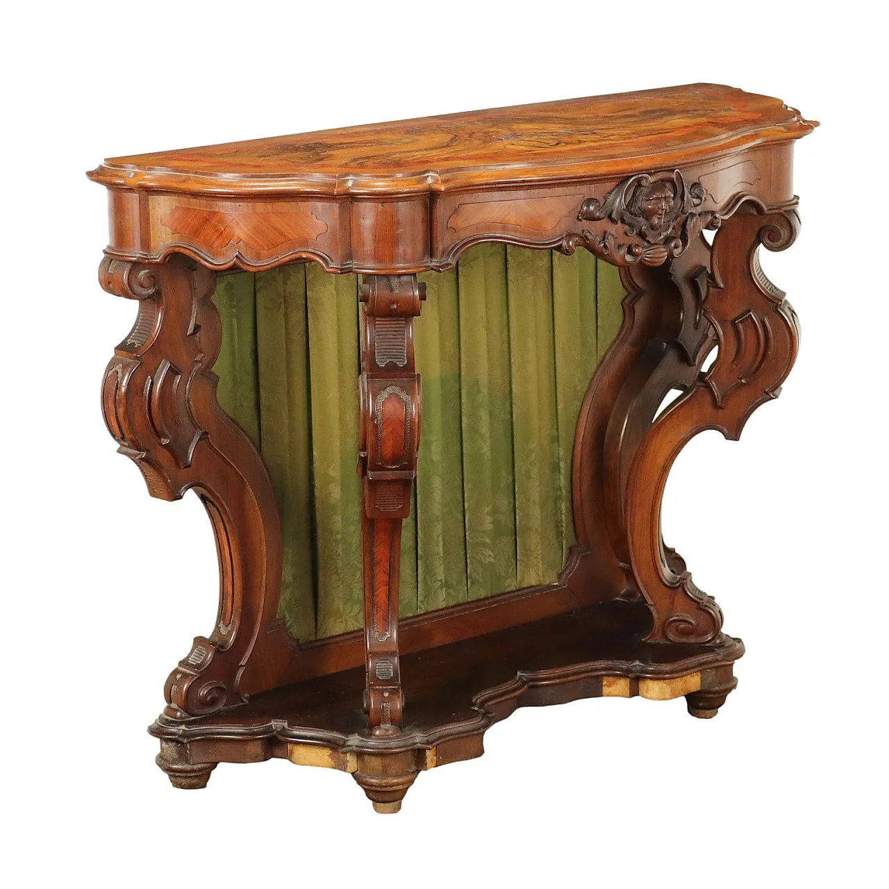 Consolle Umbertina in legno, '800 1