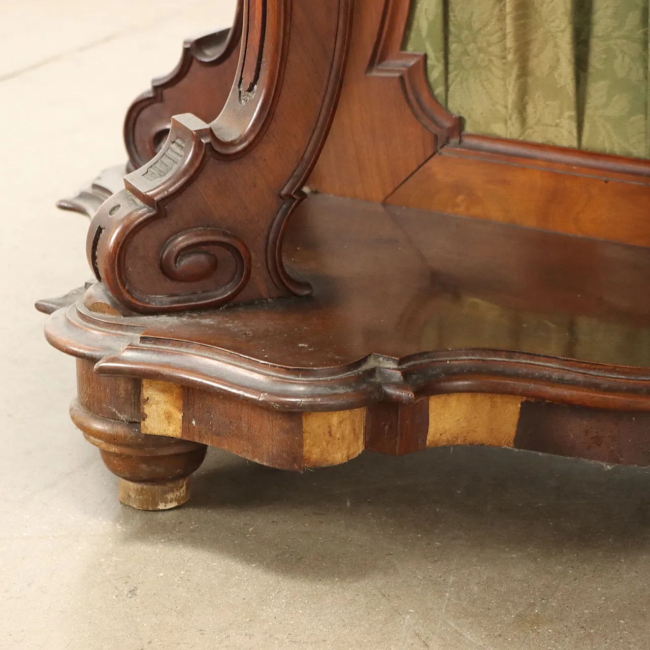 Consolle Umbertina in legno, '800 8