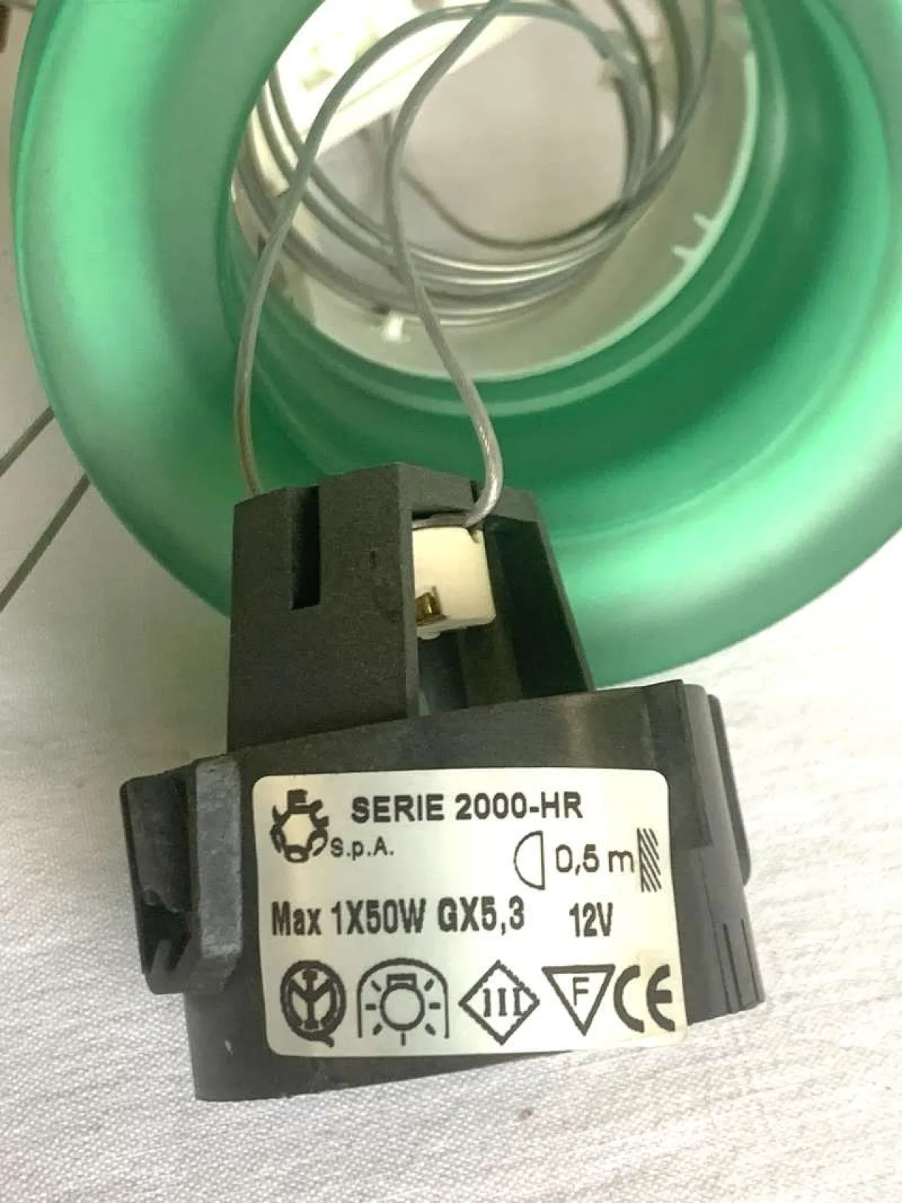 Recessed spotlight by Roberto Pamio for Leucos, 1980s 6