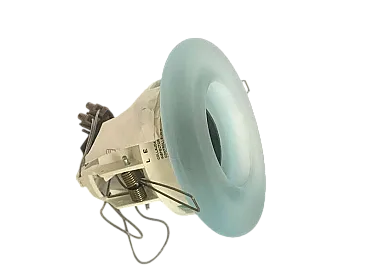 Faretto a incasso VAN 2 di Roberto Pamio per Leucos, anni '80