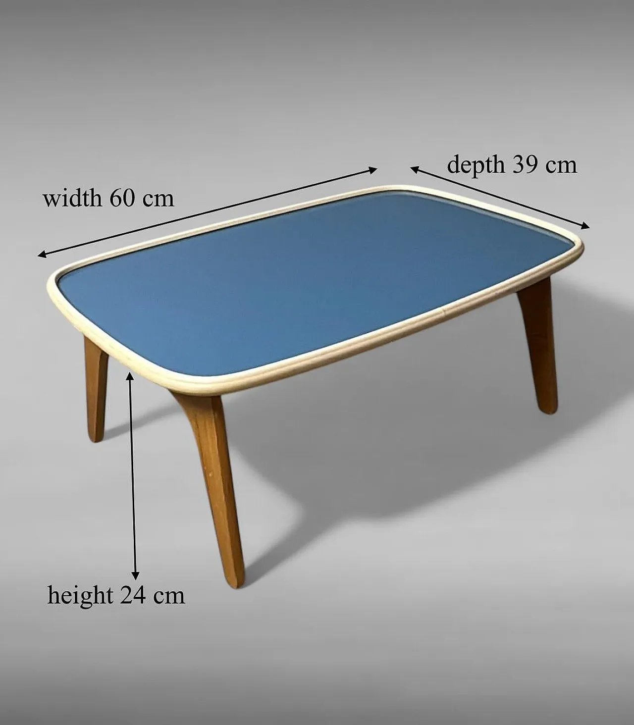 Mid-Century adjustable bed tray by Fratelli Reguitti, 1950s 20