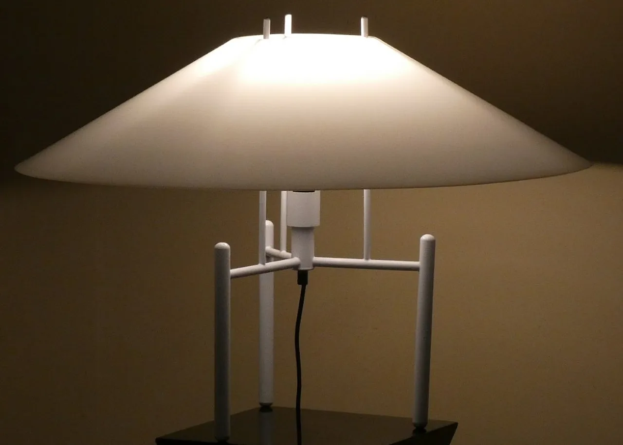 Model 694 Pagoda Lamp by Elio Martinelli for Martinelli Luce, Italy, 1980s 1