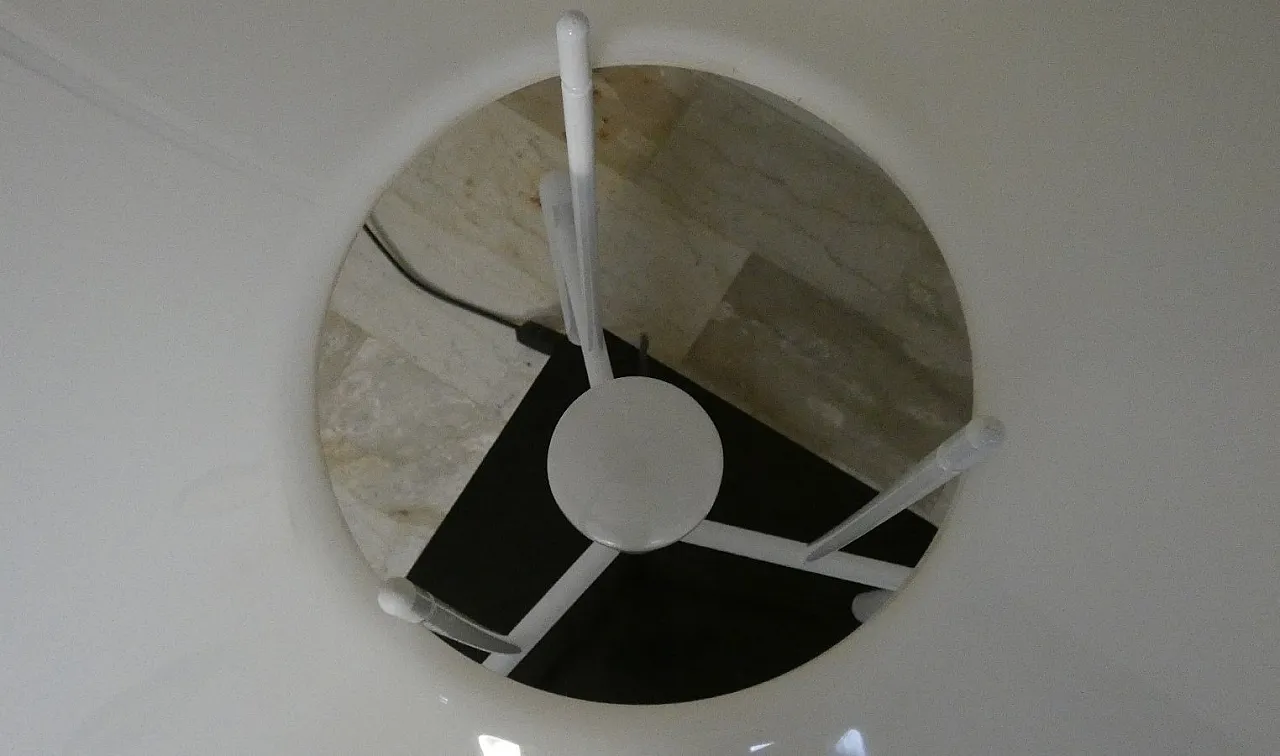 Model 694 Pagoda Lamp by Elio Martinelli for Martinelli Luce, Italy, 1980s 8