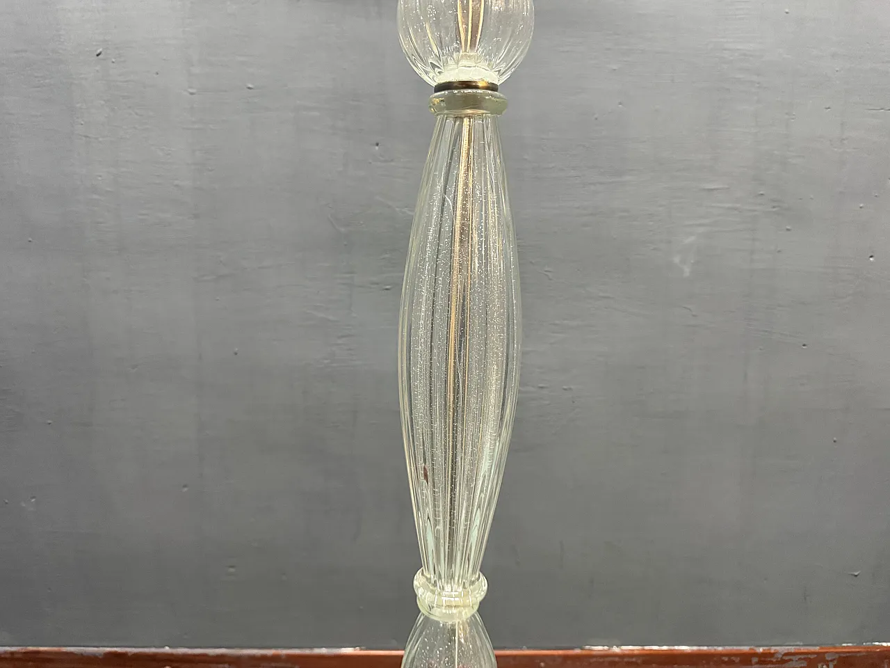 Lampada da terra in vetro di Murano di Barovier & Toso, anni '50 7