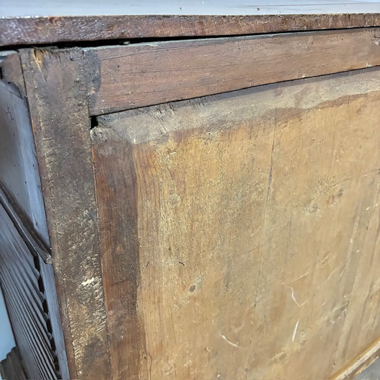 Chest of drawers Carlo X solid walnut, with inlaid star, 1830 3