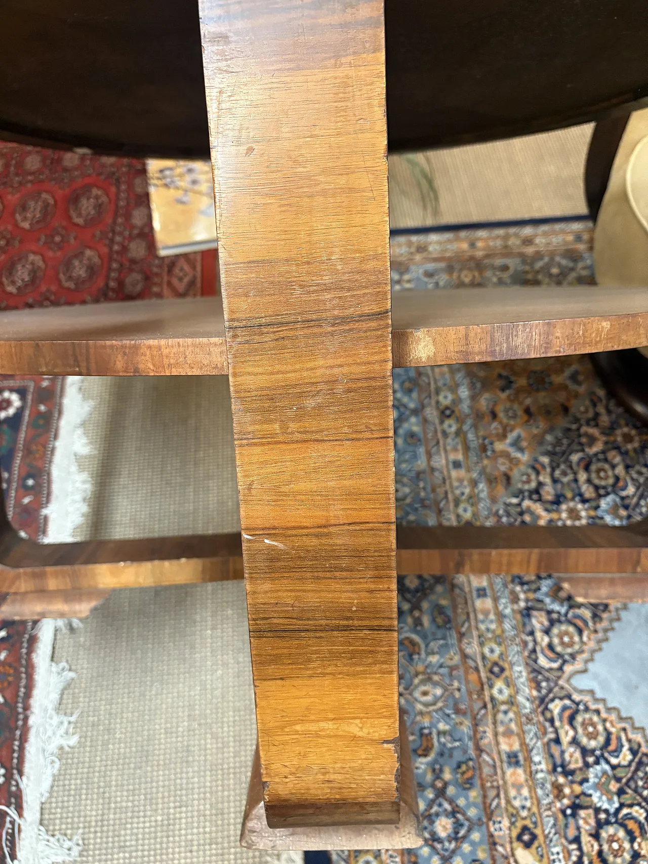 Tavolino Art Déco in radica, anni '30 7