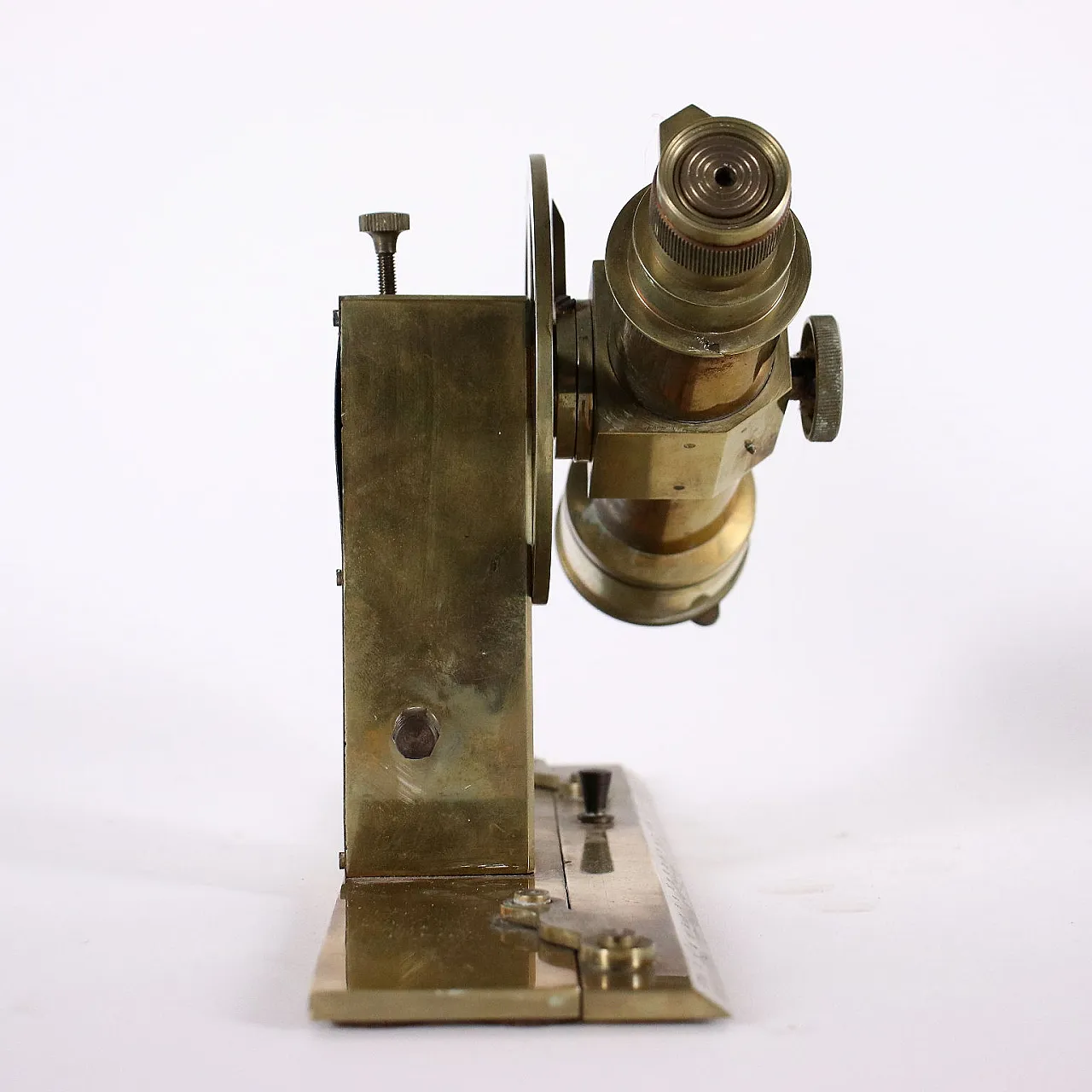 Brass telescope diopter, 19th century 9