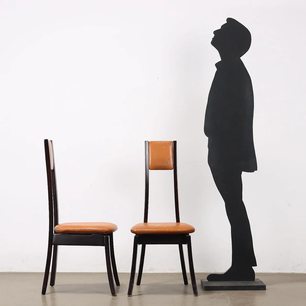 5 S11 Chairs by Angelo Mangiarotti for La Sorgente dei Mobili, 1970s 2