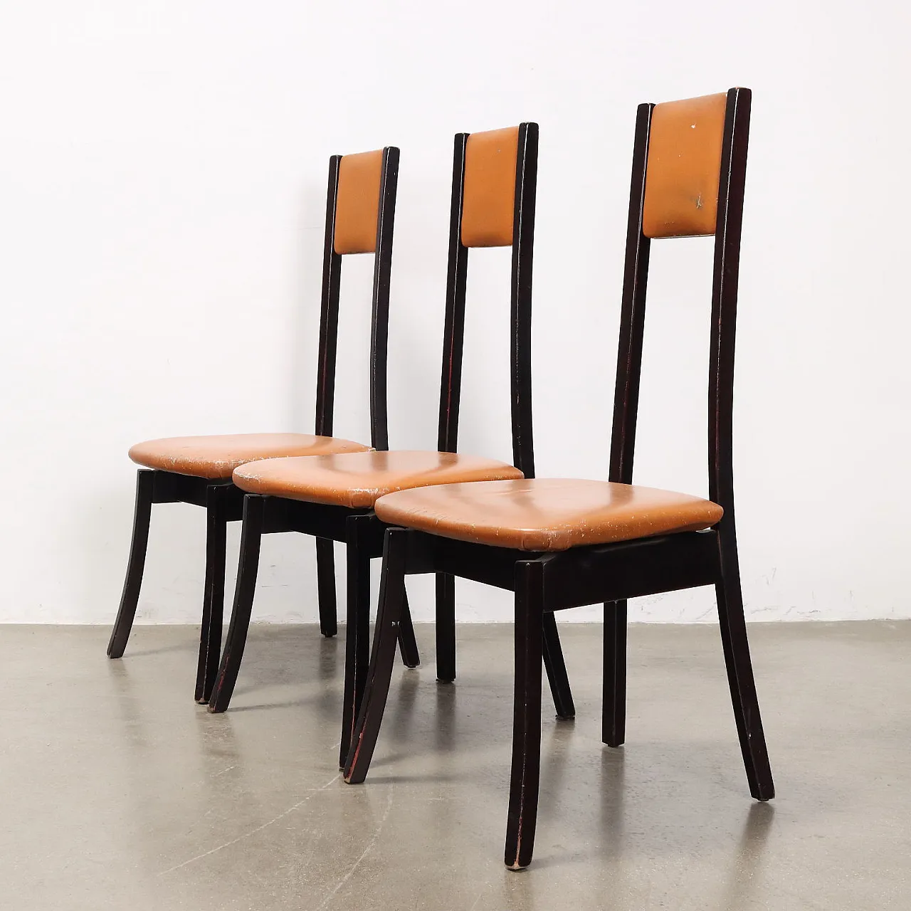 5 S11 Chairs by Angelo Mangiarotti for La Sorgente dei Mobili, 1970s 3