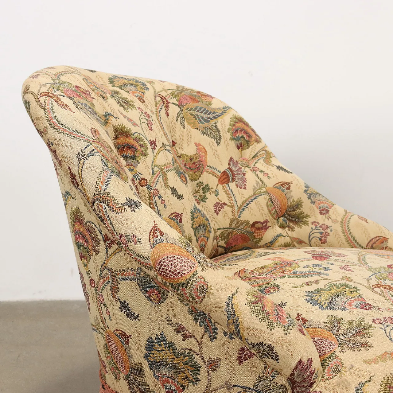 Coppia di poltrone a gondola, fine '800 3