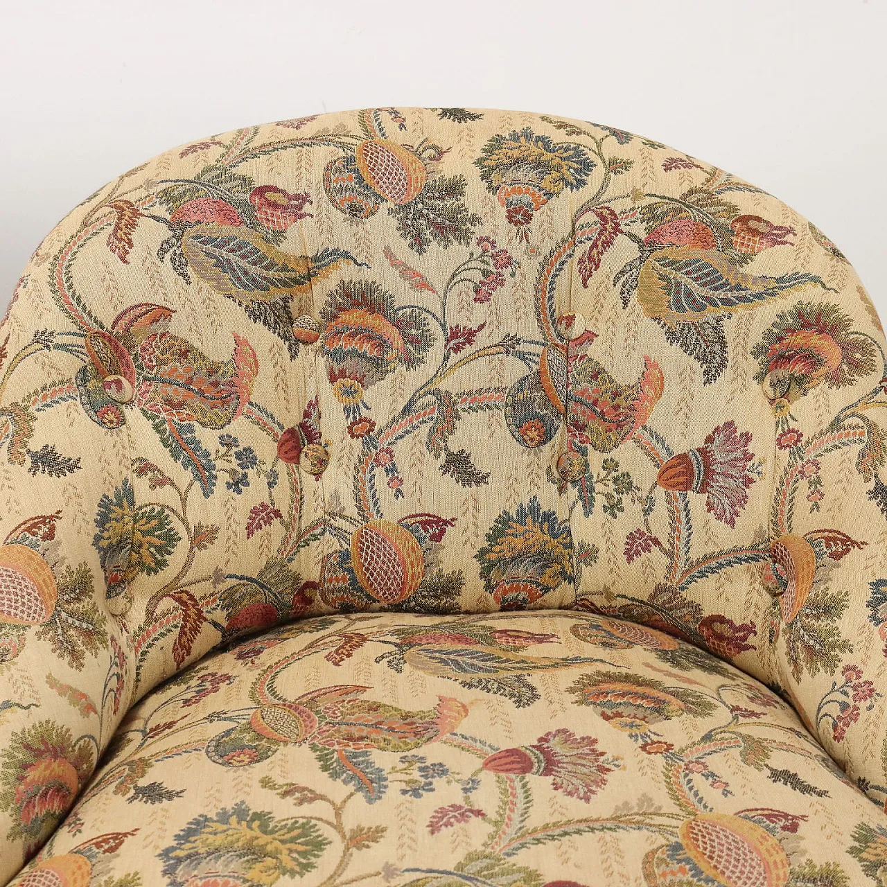 Coppia di poltrone a gondola, fine '800 4