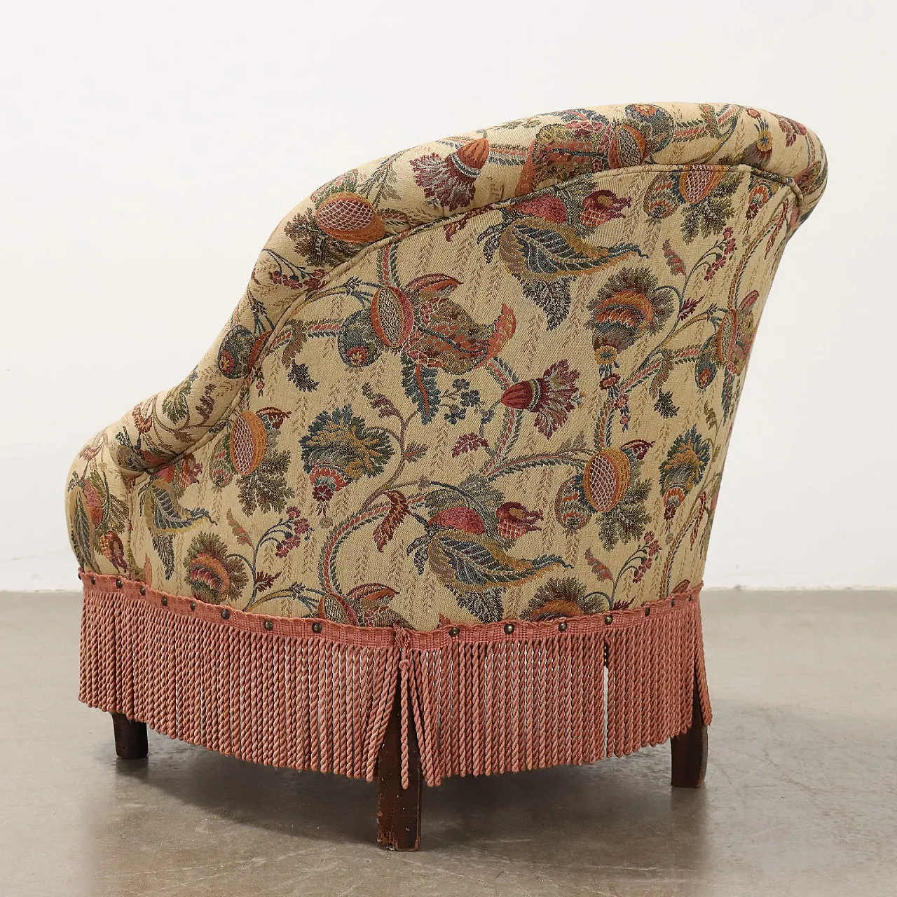 Coppia di poltrone a gondola, fine '800 8