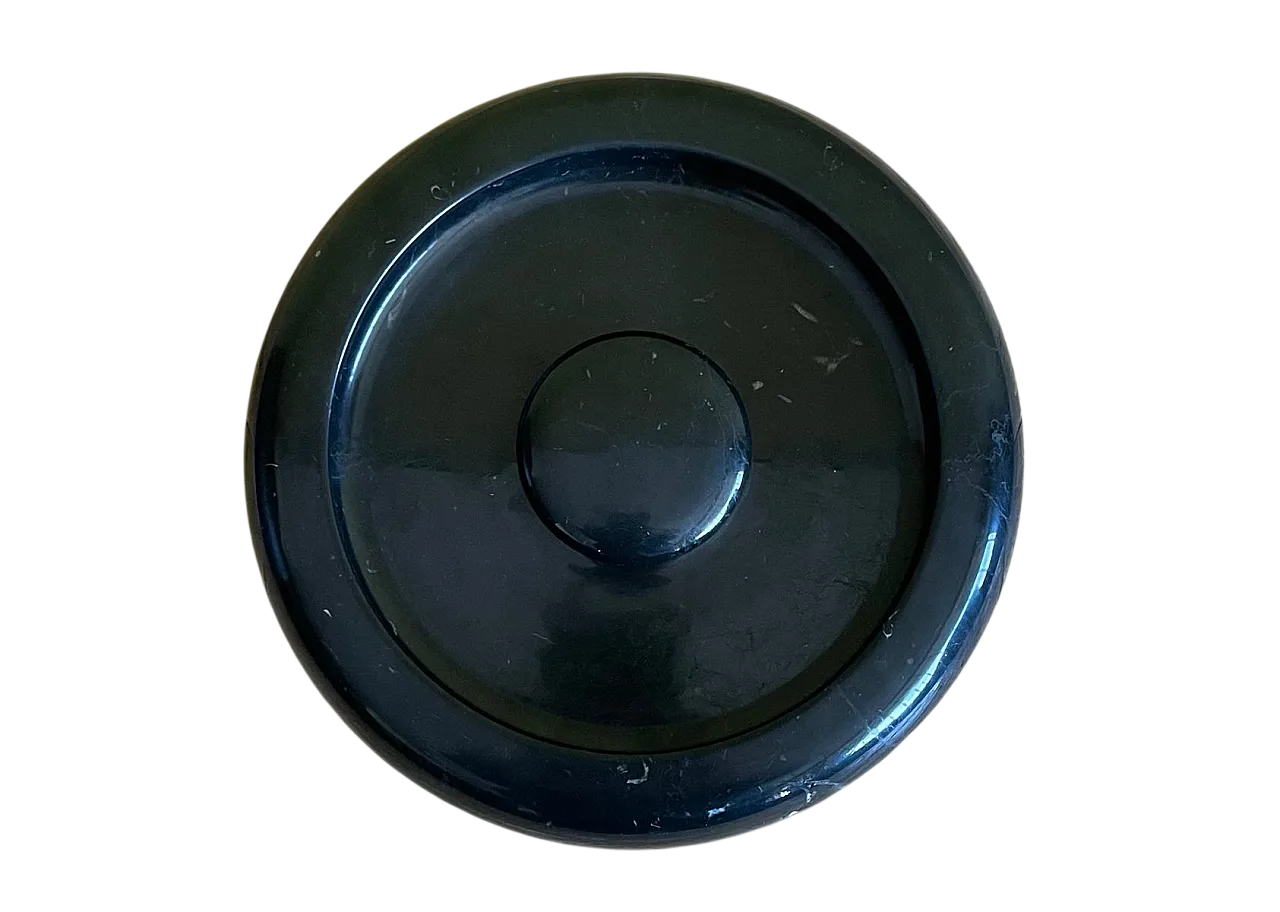 Possono di marmo di marginia nera di Angelo Mangiarotti per Knoll, Italia, anni '60 6