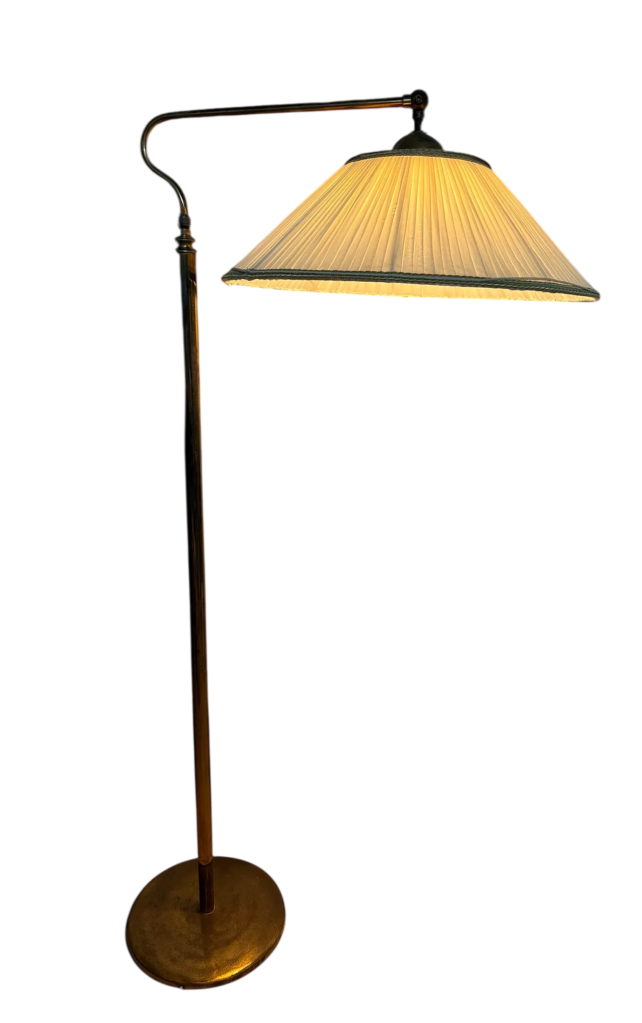 Planning Planning lamp in brass Italian, 70s 12