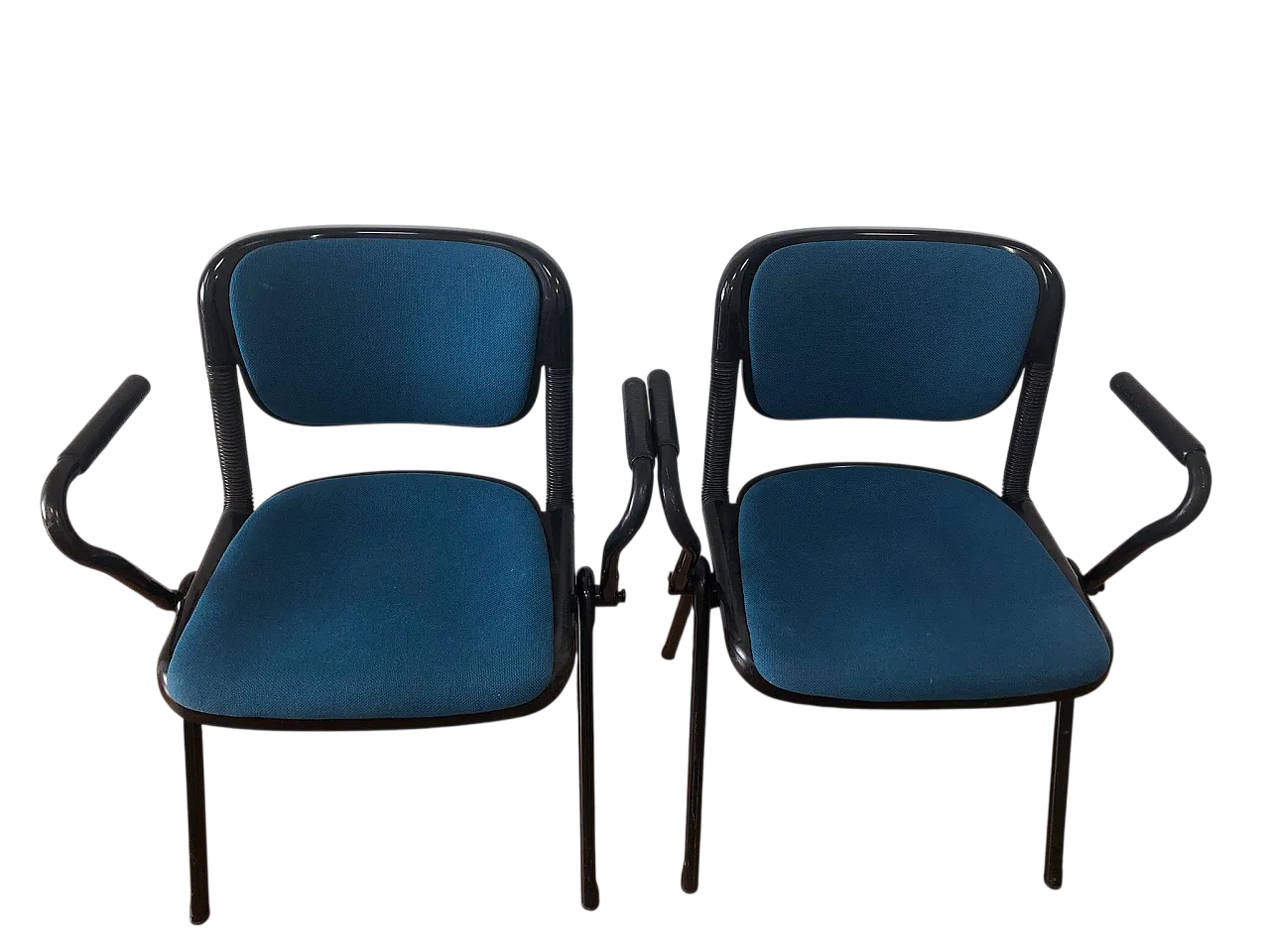 Pair of System vertebra chairs for Openark Castelli, 1990 18
