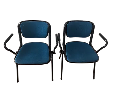 Pair of System vertebra chairs for Openark Castelli, 1990