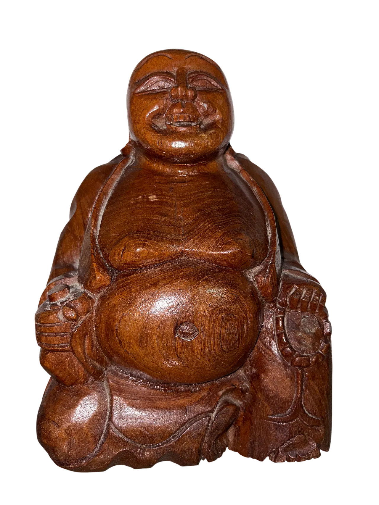 Buddha in legno, anni '50 7