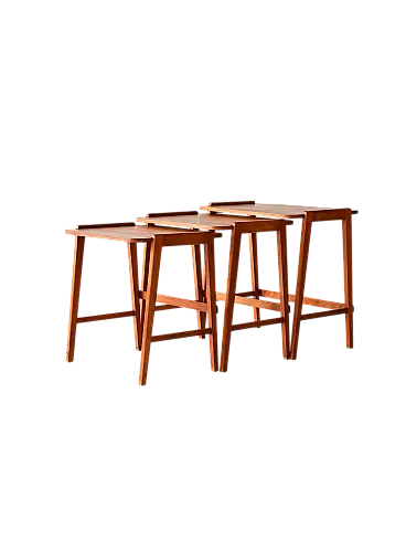 Trio Scandinavi tables interlocking, 1960s