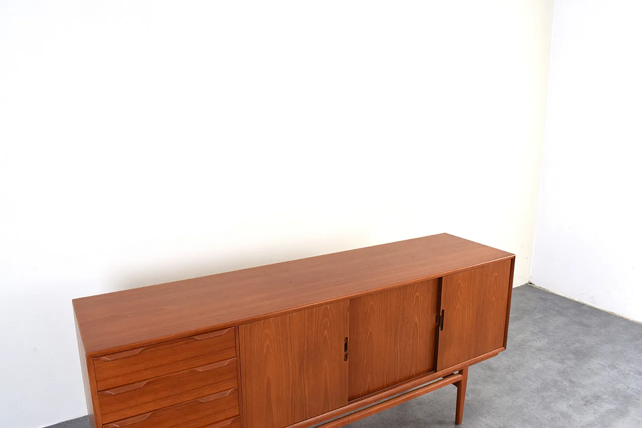 Credenza Mid-Century in teak, Danimarca, anni '60 16