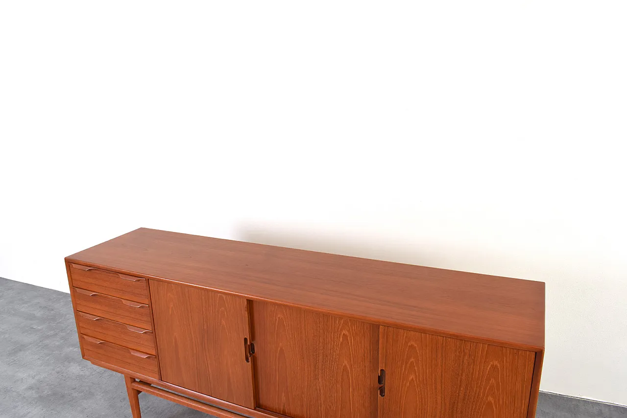 Credenza Mid-Century in teak, Danimarca, anni '60 17