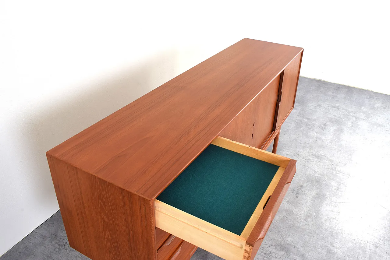 Credenza Mid-Century in teak, Danimarca, anni '60 18