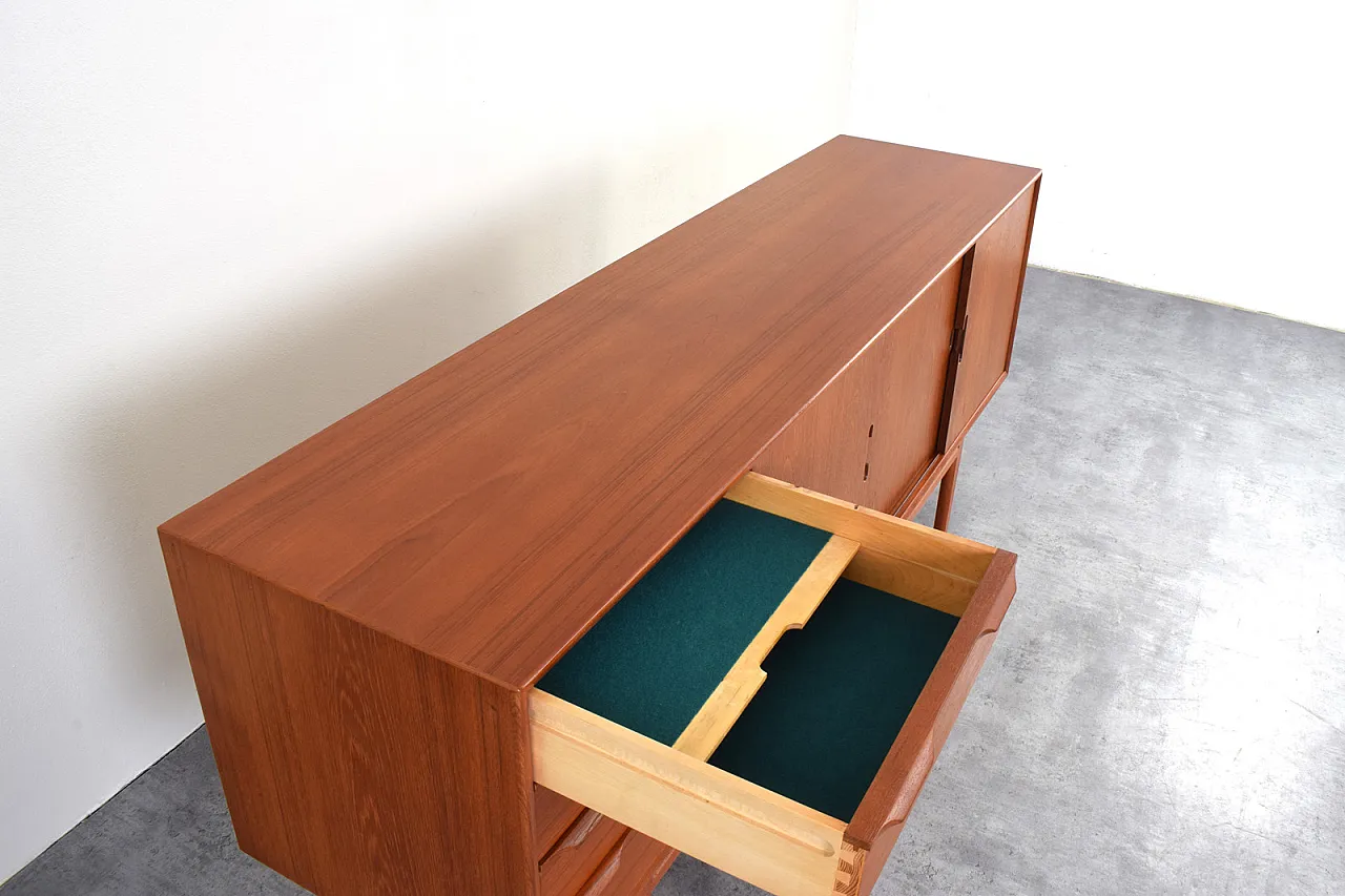 Credenza Mid-Century in teak, Danimarca, anni '60 19