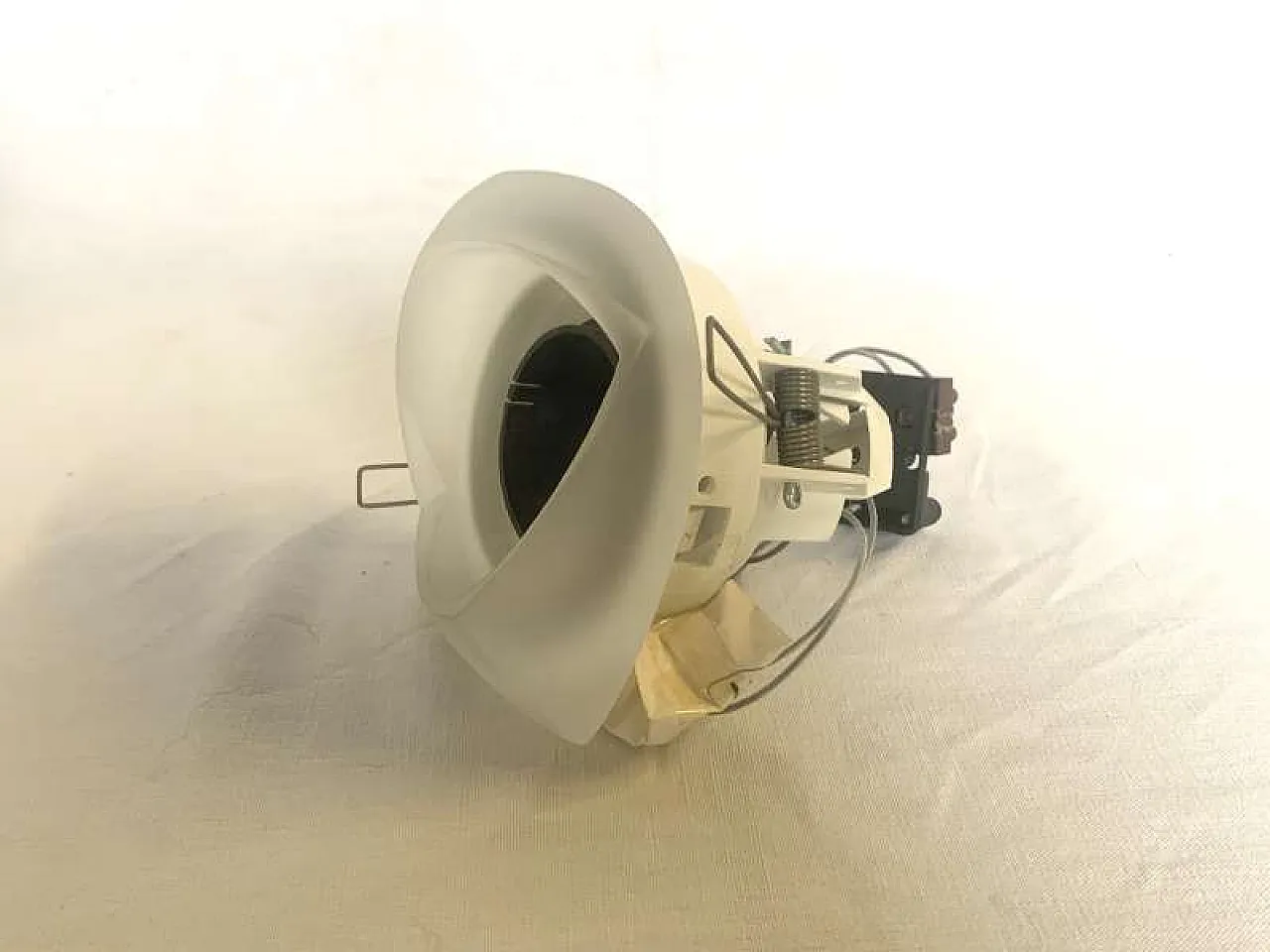 Murano glass spotlight by Toso, Massari e Associati for Leucos, 1980s 1