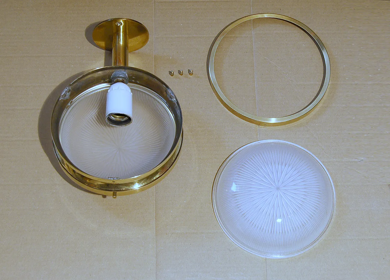 Lampada da parete Gamma di Sergio Mazza per Artemide, anni '60 8