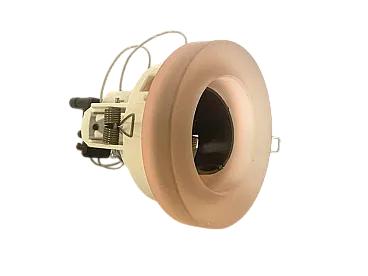 Faretto ISIDE in vetro di Murano di Roberto Pamio per Leucos, anni '80