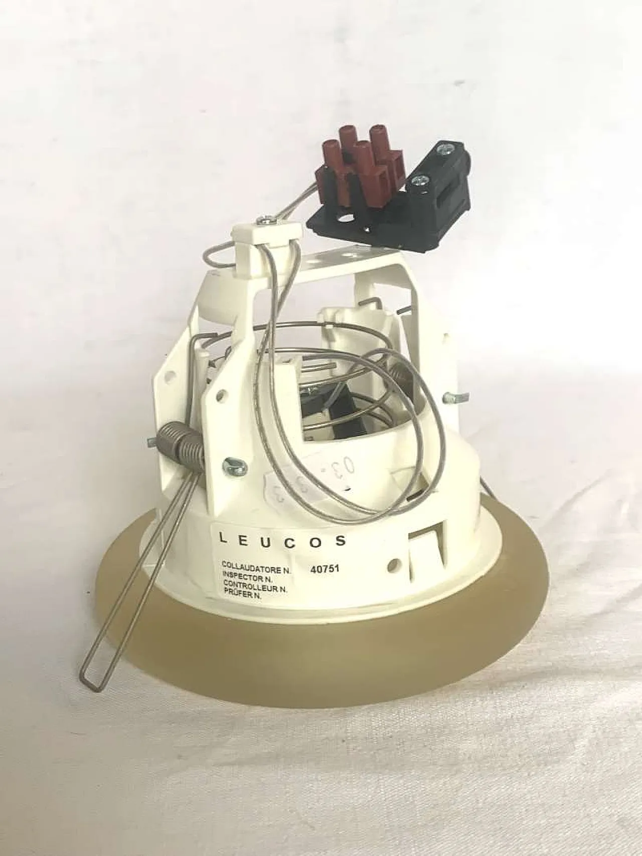 Faretto VAN 2 in vetro di Murano di Roberto Pamio per Leucos, anni '80 3